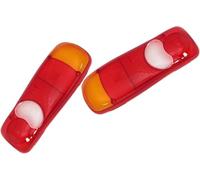 Juego de 2 cristales de repuesto para faros traseros compatibles con Peugeot Boxer Opel Movano Citroen Jumper Fiat Ducato Transporter T5 T6 Nissan Capstar Mercedes Sprinter