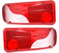 Juego de 2 cristales de repuesto para luz trasera, compatible con MAN TGA TGL TGM TGS TGX Mercedes Sprinter 906 VW Crafter Camión remolque Plataforma 0008262156 2E0945111