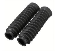 Juego de 2 Cubiertas Antiderrame para Amortiguadores de Horquilla Delantera de Motocicleta, Accesorios para Motos, Cubiertas de Goma para Amortiguadores