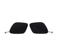 Juego de 2 cubiertas de gancho de remolque para parachoques delantero izquierdo y derecho, Material ABS duradero de repuesto, ajuste perfecto para modelos 2019 2022, color negro