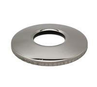 Juego de 2 cubiertas de metal para barandillas redondas de 1.6 pulgadas, resistentes al óxido, fácil de instalar para enterrar y encima