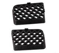 Juego de 2 cubiertas inferiores para rejilla delantera para BMW G87 M2 2023-2025, diseño deportivo de plástico ABS en negro brillante para una óptima circulación del aire y protección del motor (fibra