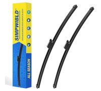 Juego de 2 cuchillas de repuesto para 2009-2020 Audi A4/2009-2020 Allroad Original Equipment Windshield Wiper Blades Set 24"+20" (Set of 2) Top Lock