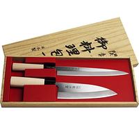 Juego de 2 Cuchillos Japoneses SekiRyu Sashimi y Deba - SR601. Cuchilla de Acero Inoxidable