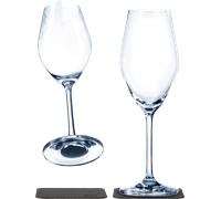 Juego de 2 de champán magnéticas incl. posavasos 200 ml silwy®