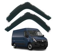 Juego de 2 deflectores de viento compatibles con Renault Master, compatible con Nissan NV400 e Interstar, compatible con Opel Movano 2010 2011 2012 2013 2014 2015 2016 2017 2018 2019 2019 2019 20020