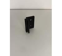 Juego de 2 deslizadores para perfiles de aluminio tipo I (ranura 6, 30 x 30 mm), color negro