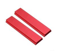 Juego de 2 deslizadores TTrack de aleación de aluminio diseñados para mesas de carpintería, sierras de mesa y aplicaciones de sierra ingletadora (100 mm)