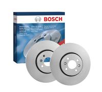 Juego de 2 Discos de Freno Bosch BD1076 - Discos Ventilados, Alto Contenido en Carbono, 300 mm - Eje Delantero - ECE-R90 - Refrigeración Mejorada, Menor Fatiga, Anticorrosión - 1 Juego de 2 Discos