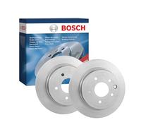 Juego de 2 Discos de Freno Bosch BD1239 - Discos Macizos de 291.8 mm - Eje Trasero - Certificación ECE-R90 - Frenado fiable, Rendimiento Estable, Protección Anticorrosión - 1 Juego de 2 Discos