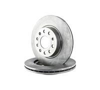 2x Disco de freno macizo 0 986 479 420 BOSCH para TOYOTA YARIS IQ