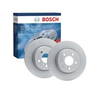 Juego de 2 Discos de Freno Bosch BD1305 - Discos Ventilados, Alto Contenido en Carbono, 300 mm - Eje Trasero - Certificado ECE-R90 - Excelente Refrigeración y Reducción de Ruido, Anticorrosión