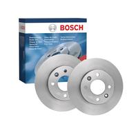 2x Disco de freno ventilado 0 986 478 276 BOSCH para RENAULT NISSAN