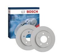 Juego de 2 Discos de Freno Bosch BD2216 - Discos Macizos de 265 mm - Eje Trasero - Certificación ECE-R90 - Larga Vida Útil, protección anticorrosión avanzada - 1 Juego de 2 Discos