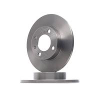 Juego de 2 Discos de Freno Bosch BD24 - Discos Macizos de 239 mm - Eje Delantero - Certificación ECE-R90 - Frenado fiable, Rendimiento Estable, Protección Anticorrosión - 1 Juego de 2 Discos