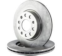 Juego de 2 Discos de Freno Bosch BD290 - Discos Macizos de 238 mm - Eje Trasero - Certificación ECE-R90 - Frenado fiable, Rendimiento Estable, Protección Anticorrosión - 1 Juego de 2 Discos