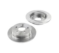 Juego de 2 Discos de Freno Bosch BD415 - Discos Macizos de 278 mm - Eje Trasero - Certificación ECE-R90 - Frenado fiable, Rendimiento Estable, Protección Anticorrosión - 1 Juego de 2 Discos