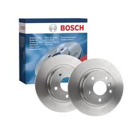 Juego de 2 Discos de Freno Bosch BD423 - Discos Macizos de 304 mm - Eje Trasero - Certificación ECE-R90 - Frenado fiable, Rendimiento Estable, Protección Anticorrosión - 1 Juego de 2 Discos