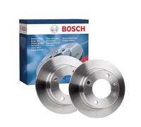 2x Disco de freno macizo 0 986 478 604 BOSCH para CITROËN XANTIA