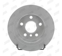 2x Disco de freno macizo 563220JC JURID para MINI MINI MINI Descapotable
