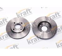 Juego de 2 discos de freno KRAFT AUTOMOTIVE 6042102