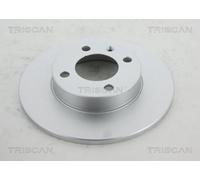 Triscan A/S Discos de freno para VOLKSWAGEN: Polo, Scirocco, Passat, Jetta, Golf, Santana, Derby & SEAT: Cordoba, Ibiza & AUDI: 80 (Ref: 8120 10137C)