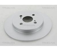 Juego de 2 discos de freno TRISCAN 8120 131016C