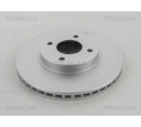 Juego de 2 discos de freno TRISCAN 8120 14189C