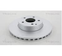 Juego de 2 discos de freno TRISCAN 8120 23187C