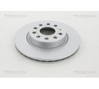 Triscan A/S Discos de freno para VOLKSWAGEN: Golf Cabriolet, Eos, Golf, Jetta, Caddy, New Beetle, Touran, Scirocco & SKODA: Yeti (Ref: 8120 29171C)