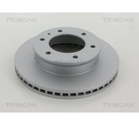 Juego de 2 discos de freno TRISCAN 8120 50163C