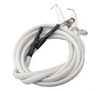 Juego de 2 electrodos de encendido de cerámica de 700 mm para cable de encendido adecuado para reemplazo de quemadores compatibles con sistemas de parrilla