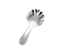 Juego de 2 elegantes cucharas de helado de acero inoxidable con mango corto para postre, café, cocina, utensilio de cocina, cuchara de postre inoxidable