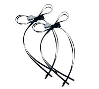 Juego de 2 elegantes pasadores para el pelo con lazo de corazón, cómodas horquillas coloridas, adornos para mujeres y niños