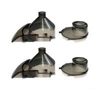 Juego de 2 embudos de repuesto para espumador de leche Baby Brezza, embudo de plástico PP, fácil instalación y limpieza, compatible con diferentes máquinas de leche en polvo