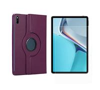 Juego de 2 en 1 para Huawei MatePad 11 2021 de 11 Pulgadas con Funda de Tableta Inteligente + Cubierta Protectora de Vidrio Templado