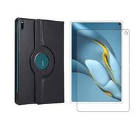 Juego de 2 en 1 para Huawei MatePad Pro 2021 MRR-W29 de 10.8 Pulgadas con Funda para Tablet Inteligente + Cubierta Protectora de Vidrio Templado