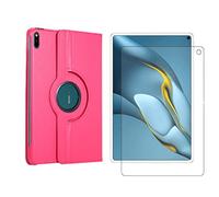 Juego de 2 en 1 para Huawei MatePad Pro 2021 MRR-W29 de 10.8 Pulgadas con Funda para Tablet Inteligente + Cubierta Protectora de Vidrio Templado