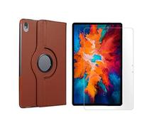 Juego de 2 en 1 para Lenovo Tab P11 2021 TB-J606F TB-J606X de 11 Pulgadas con Funda de Tableta Inteligente + Cubierta Protectora de Vidrio Templado
