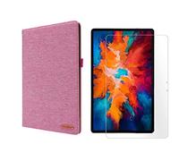 Juego de 2 en 1 para Lenovo Tab P11 Pro TB-XJ706F de 11.5 pulgadas con funda de tableta inteligente + cubierta protectora de vidrio templado