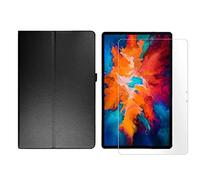 Juego de 2 en 1 para Lenovo Tab P11 Pro TB-XJ706F de 11.5 pulgadas con funda de tableta inteligente + cubierta protectora de vidrio templado