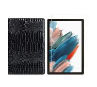 Juego de 2 en 1 para Samsung Galaxy Tab A8 SM-X200 X205 de 10.5 pulgadas con funda de tablet inteligente + cubierta protectora de vidrio templado