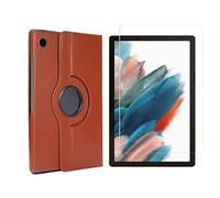 Juego de 2 en 1 para Samsung Galaxy Tab A8 SM-X200 X205 de 10.5 Pulgadas con Funda de Tablet Inteligente + Cubierta Protectora de Vidrio Templado