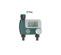 (Juego de 2 enchufes estadounidenses) Temporizador digital para grifo de manguera, sistema de riego