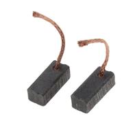 Juego de 2 escobillas de carbón for motor, de cobre y grafito, for máquina angular, 7 x 8 x 19 mm