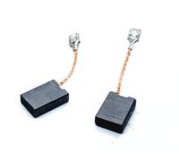 Juego de 2 escobillas de carbón para Bosch GWS 18-230 / GWS 19-230 - 6,3 x 16 x 22 mm - Auto-Stop