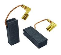 Juego de 2 escobillas de carbón para taladro Bosch GBH 2-22 RE 0 611 250 703-750, sustituye a 1 617 000 525/1 607 014 116 5 x 8 x 19 mm