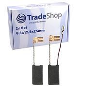 Juego de 2 escobillas de carbón para Würth BMH 45-SE, BMH 40-XE, BMH 45-XE, MH 5-XE Berner BCDH 5 BTI SH 5 E