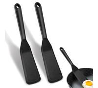 Juego de 2 espátulas de silicona antiadherentes resistentes al calor, espátula de cocina de silicona sin bisfenol, maryse pastelería, espátula de silicona, para cocinar pescado, panqueques, huevos