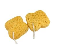Juego de 2 esponjas de ducha de espuma densa exfoliantes corporales para una limpieza suave para el tipo de piel